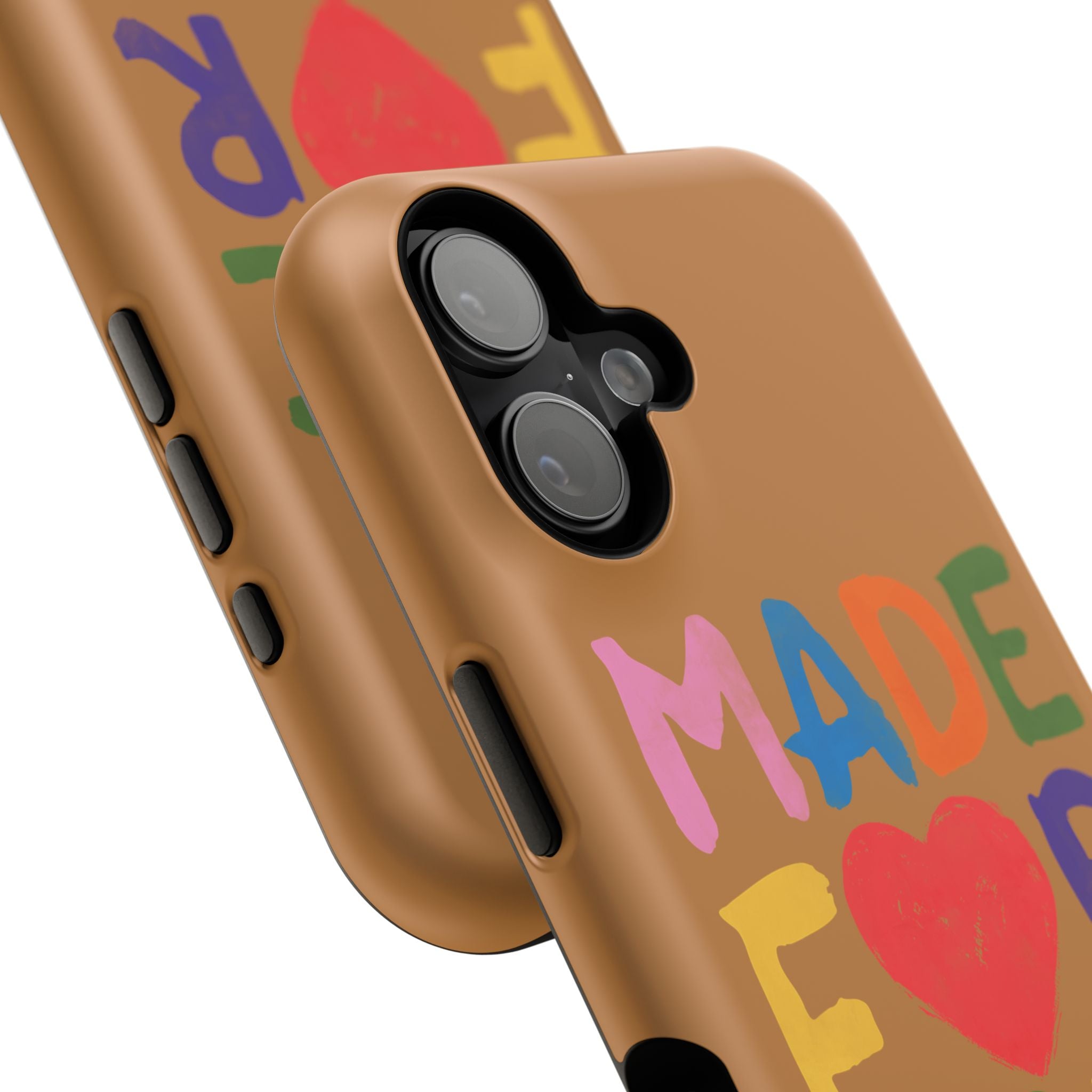 Impact-Resistant Phone Case — "Made for More" Colorful Gospel Design (Ephesians 2:10)