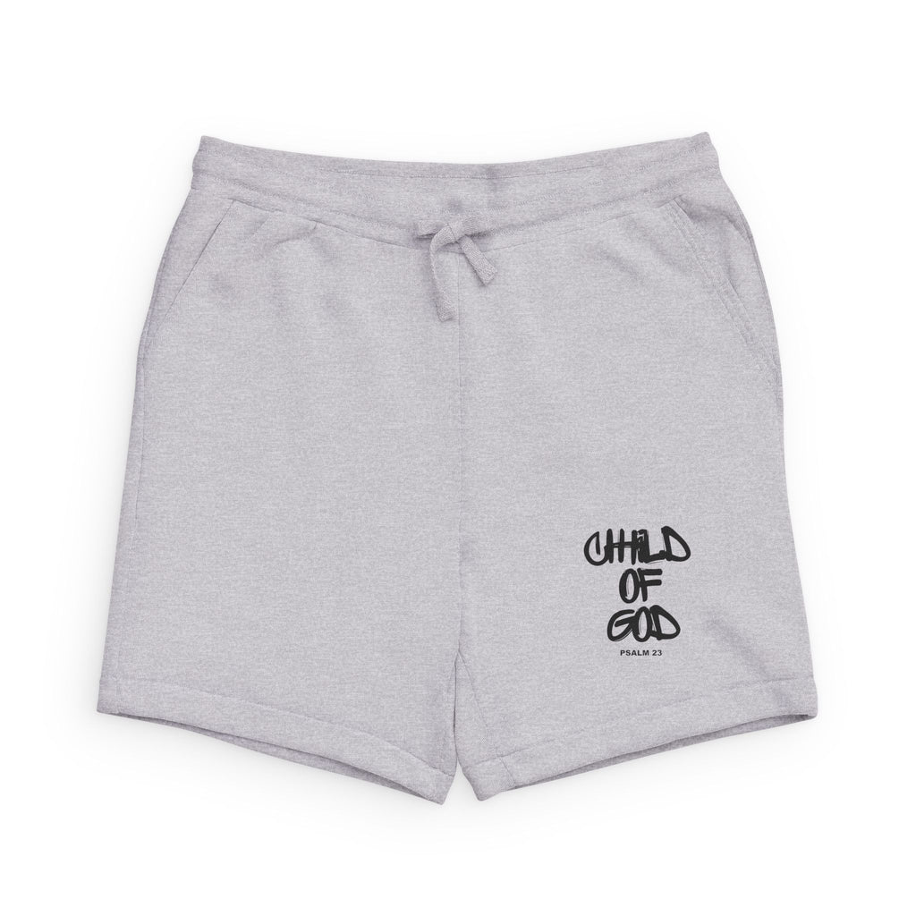 Child of God Sweatshorts — Cozy Sponge Fleece Religious Lounge Shorts