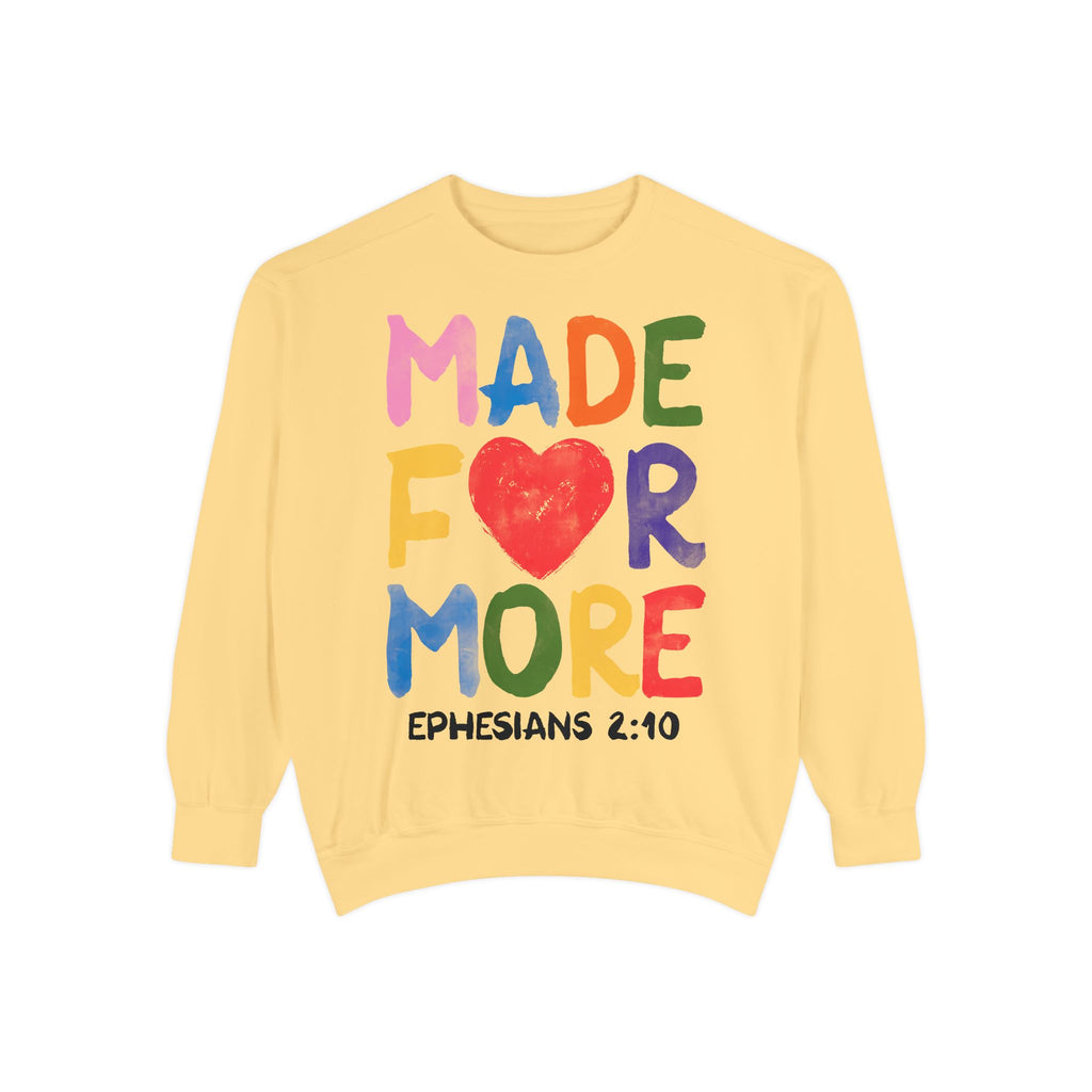 Unisex Garment-Dyed Sweatshirt